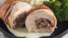 Chicken Balmoral (haggis stuffed chicken)