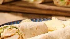 Chicken Caesar Salad Wraps
