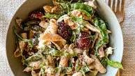 Chicken, Cherry & Poppy Seed Pasta Salad