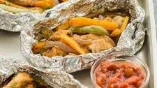 Chicken Fajita Foil Packets