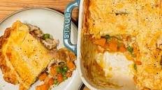 Chicken Potpie with Roasted Butternut Squash Recipe