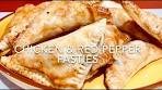 CHICKEN & RED PEPPER PASTIES **empanadas**