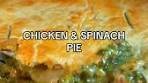 Chicken & Spinach Pie 🥧 Full recipe inside my book 📚🔥 #fyp ...