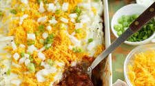 Chili Cheese Dog Shepherd’s Pie