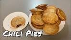 Chili pies, Chili con carne pie, Sunbeam pie maker, Leftover ...