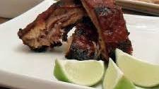 Chipotle and Lime Smoked Ribs
