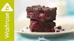 Chocolate and Cherry Brownies | Waitrose