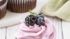Chocolate Blackberry Cupcakes