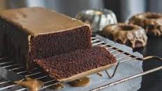Chocolate Cake with Coffee Cardamom Glaze
