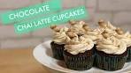 Chocolate chai latte cupcakes!