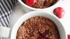 Chocolate Cherry Chia Pudding