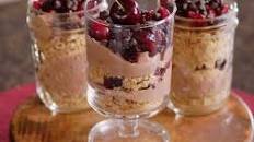 Chocolate Cherry Parfaits