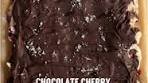 Chocolate Cherry Yogurt Bark: A Summer Delight