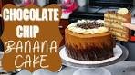 Chocolate Chip Banana Cake