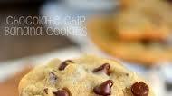 Chocolate Chip Banana Cookies