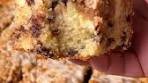 Chocolate Chip Coffee Cake Recipe with Cream Cheese Layer