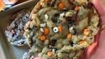 chocolate chip Halloween cookies with extra sprinkles ...