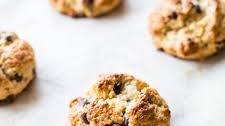 Chocolate Chip Toasted Coconut Scones