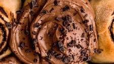 Chocolate Cinnamon Rolls with Chocolate Cream Cheese Frosting Recipe