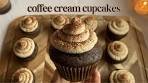 Chocolate Coffee Cream Cupcakes Bake With Me