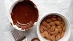 Chocolate Covered Almonds! How to make them: Melt some ...