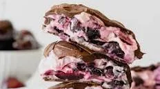 Chocolate-Covered Cherry Yogurt Bites