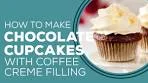 Chocolate Cupcakes with Coffee Creme Filling - Blast From ...