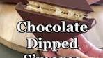 Chocolate Dipped S'mores: Delicious Summer Dessert Recipe