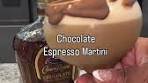 Chocolate Espresso Martini sooooo good @crownroyal ...