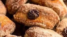 Chocolate Hazelnut Cream Doughnuts