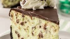 Chocolate Mint Cheesecake