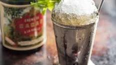 Chocolate Mint Julep Cocktail