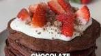 Chocolate Protein Pancakes (Makes 8-10 pancakes) A really ...