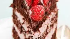 Chocolate Raspberry Layer Cake