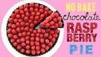 Chocolate Raspberry Oreo Pie Recipe - No Bake Berry Tart ...