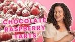 Chocolate Raspberry Tarts