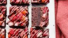 Chocolate Strawberry Fudge