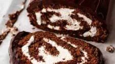 Chocolate Swiss Roll Cake
