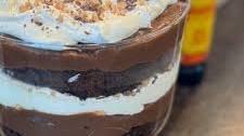 Chocolate Toffee Trifle Dessert