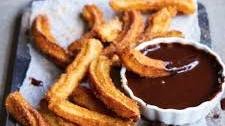 Churros with Chocolate Sauce