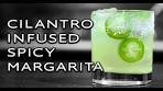 Cilantro Infused Jalapeno Margarita and ...