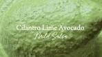 Cilantro Lime Avocado Salsa Recipe