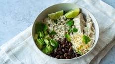 Cilantro Lime Chicken Burrito Bowls