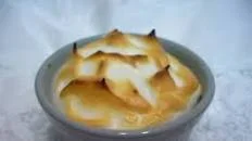 Cinnamon Fruit Salad Under a Cloud of Meringue