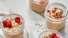 Cinnamon-Roll Overnight Oats