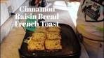 Cinnamon Swirl Raisin Bread French Toast