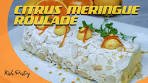 Citrus Meringue Roulade #meringueroulade