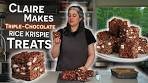 Claire Saffitz Makes Triple-Chocolate Rice Krispie Treats ...
