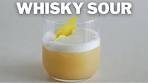 Classic Whiskey Sour Recipe