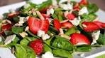 Clean Eating Spinach Strawberry Salad
